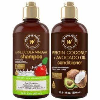 Apple Cider Vinegar Shampoo & Conditioner Set