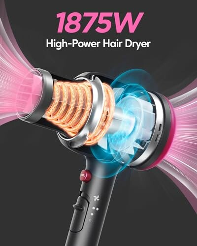 Wavytalk hair dryer attachments including nozzle and diffuser